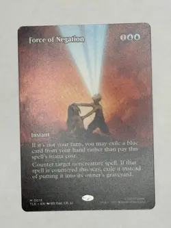 MTG Avatar - Force of Negation (Borderless) Nonfoil - Image 1