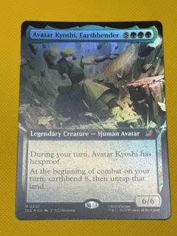 Avatar Kyoshi, Earthbender (Extended Art) Foil - Image 1