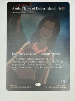 Azula, Flame of Ember Island (Borderless Foil) Mythic MTG Avatar Eternal - Image 1