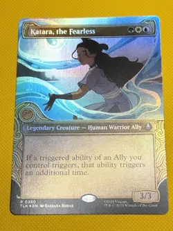 Katara, the Fearless (Showcase) Avatar: The Last Airbender Foil - Image 1