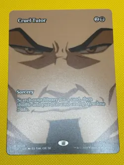 Cruel Tutor (Borderless)- Avatar: The Last Airbender- (Non-Foil)(NM) - Image 1