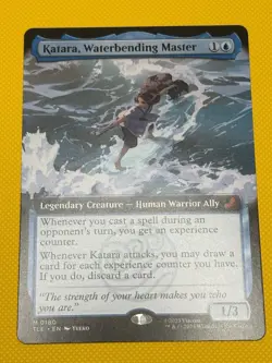 Katara Waterbending Master Extended Art Non Foil - Image 1