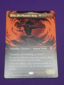 Ozai, the Phoenix King (0335) (Borderless) Avatar: The Last Airbender Regular - Image 1