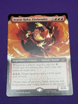 Avatar Roku, Firebender (Extended Art) Regular 191 - Image 1