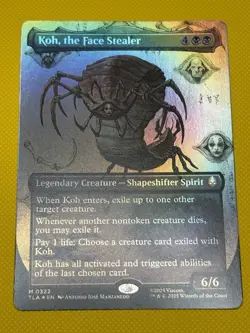 Koh, the Face Stealer-Avatar: The Last Airbender-Borderless-Foil-322-NM - Image 1