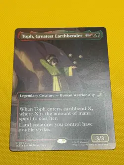 Toph, Greatest Earthbender (Borderless) Non Foil TLA - Image 1