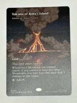 Volcano of Roku's Island - Valakut, the Molten Pinnacle (Borderless) Avatar - Image 1