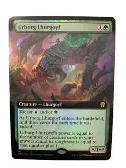 MTG DMU: Urborg Lhurgoyf (Creature) Extended Art Foil Rare 420 - Image 1