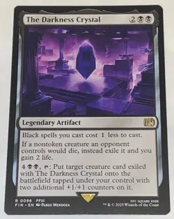 The Darkness Crystal 0096 Final Fantasy MTG MAGIC THE GATHERING NEW UNPLAYED - Image 1