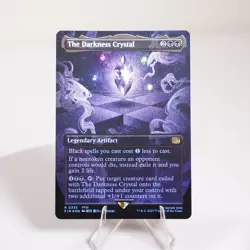 The Darkness Crystal Borderless Foil 335 Final Fantasy FIN MTG NM - Image 1