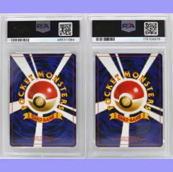 Pokemon Japanese Banned Koga's Ninja Trick & Moo Moo Milk Set PSA 9 Mint - Image 2