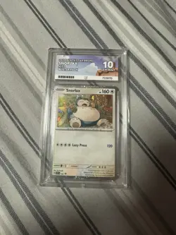 Snorlax #122 ACE 10 Gem Mint Cosmos Holo Pokemon S/V Black Star Promo - Image 1