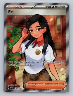 Pokemon SV: Prismatic Evolutions #136/131 Eri Holo Ultra Rare - Image 1
