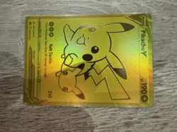 Pikachu V SWSH145, Black Star Promo, Celebrations, Pokemon, NM - Image 1