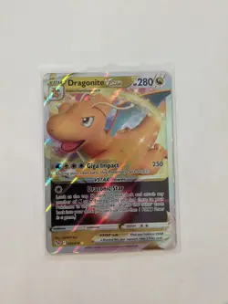 Pokemon TCG Dragonite VSTAR Pokemon GO 050/078 Holo Ultra Rare - Image 1
