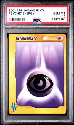 2001 POKEMON JPN VS PSYCHIC ENERGY PSA 10 - Image 1