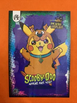 Scooby-Doo (Pikachu) #181 - Galaxy Holo - Electric Pikachu Cosplay - Pokemon - Image 1