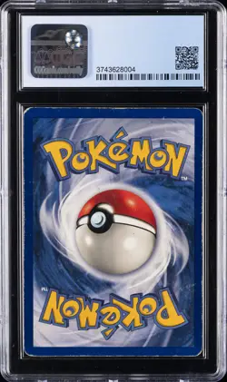 1999 POKEMON BASE SET -1ST ED RED CHEEKS #58/102 PIKACHU CGC 4 - Image 2