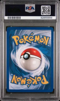 PSA 7 Gastly 109/165 Non - Holo Expedition 2002 Pokemon NEAR MINT Pop 17 - Image 2