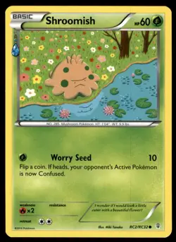 2016 XY - Generations Shroomish Basic/Common #RC2 - Image 1