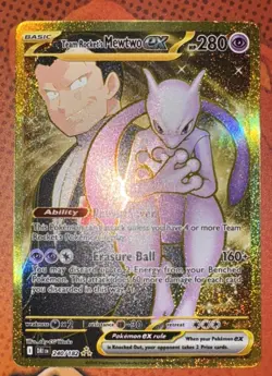 Pokemon TCG Team Rockets Mewtwo EX Destined Rivals 240/182 - Image 2