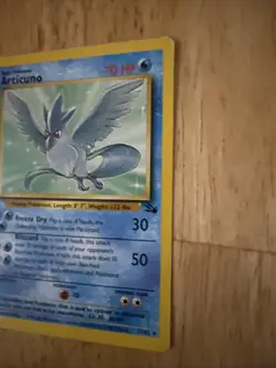 Pokemon TCG | Articuno - 17/62 Non-Holo | Fossil Set 1999 | Vintage Rare - Image 5