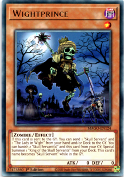 Wightprince - MAGO-EN124 - Rare 1st Edition - Yugioh - Image 1