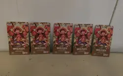 One Piece PRB-01 The Best Sleeved Booster Packs FACTORY Sealed (LOT OF 5) - Image 1