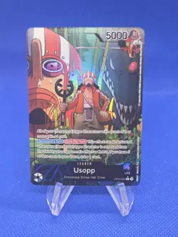 One Piece Royal Blood Usopp OP10-042 Parallel Alternate Alt Art Leader NM - Image 1