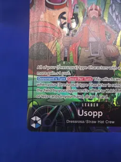 One Piece Royal Blood Usopp OP10-042 Parallel Alternate Alt Art Leader NM - Image 5