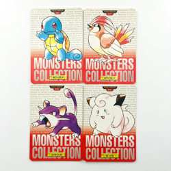 (MP-HP) Pokemon Carddass Red Green Bulk Vintage Japanese Card 1997 Lot of 20 - Image 3