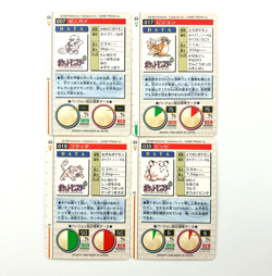 (MP-HP) Pokemon Carddass Red Green Bulk Vintage Japanese Card 1997 Lot of 20 - Image 4