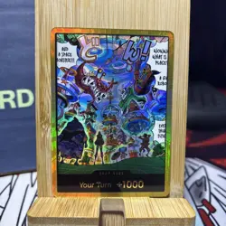 OP14 Gold DON!! Card Egghead Crisis One Piece TCG English Card - Image 2