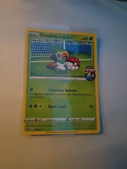 Grookey on the Ball - (Pokemon Futsal) 003/005 Miscellaneous Cards - Image 1