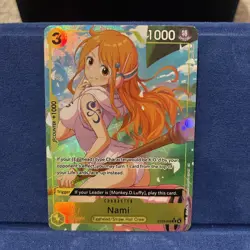 Nami ST29-008 Parallel Starter Deck Promo One Piece Card English - Image 1