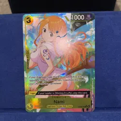Nami ST29-008 Parallel Starter Deck Promo One Piece Card English - Image 2