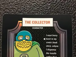 2003 The Simpsons TCG Rare THE COLLECTOR Foil Promo Card #18a/156 Comic Book Guy - Image 2