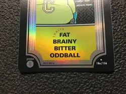 2003 The Simpsons TCG Rare THE COLLECTOR Foil Promo Card #18a/156 Comic Book Guy - Image 3