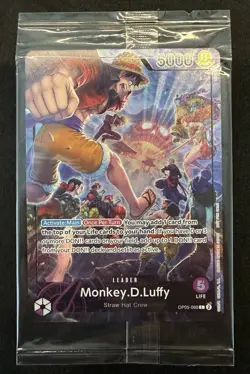 Monkey D Luffy PSA Magazine One Piece Promo Card OP05-060 English NM (Sealed) - Image 1