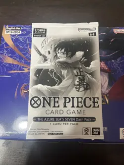 One Piece Card Game - OP14 The Azure Sea's Seven Booster Box UNSEALED + Dashpack - Image 5