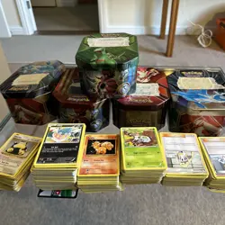 Pokemone huge Job Lot Pokemon Cards inc lots of shiny cards - Image 1