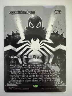 Opposition Agent #0019 Mythic Showcase Card NM EN Spider-Man Magic the Gathering - Image 1
