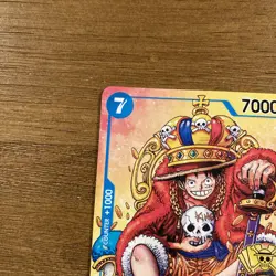 Bandai One Piece Card Game Monkey.D.Luffy P-043 2nd Anniversary Promo Card - Image 4