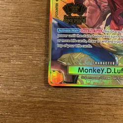 2023 ONE PIECE PROMO CARDS: MONKEY.D.LUFFY (ST13-015) JAPANESE 2ND ANNIVERSARY - Image 2
