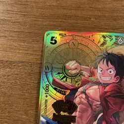 2023 ONE PIECE PROMO CARDS: MONKEY.D.LUFFY (ST13-015) JAPANESE 2ND ANNIVERSARY - Image 5