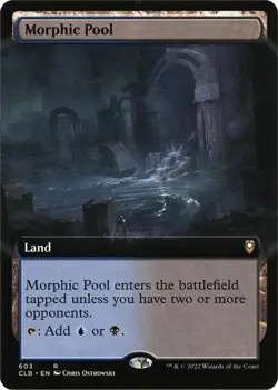 Morphic Pool (Extended Art) Commander Legends: Battle for Baldur's Gate Regular - Image 1