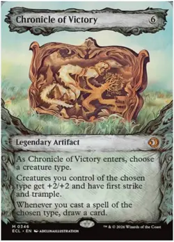 Chronicle of Victory - Showcase ECL NM MTG - Image 1