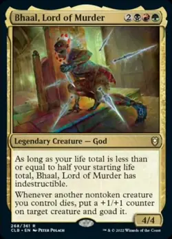 Bhaal, Lord of Murder [Commander Legends: Battle for Baldur's Gate] Lightly Pla - Image 1