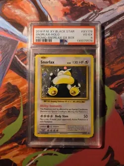 Pokemon TCG Snorlax XY179 Holo PSA 4 Vg Ex WOW LOOK PROMO AUCTION - Image 1