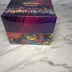 Lot 10 Sealed Mini Tins Pokemon TCG Mega Evolution Mega Heroes w/ Display Box B - Image 2